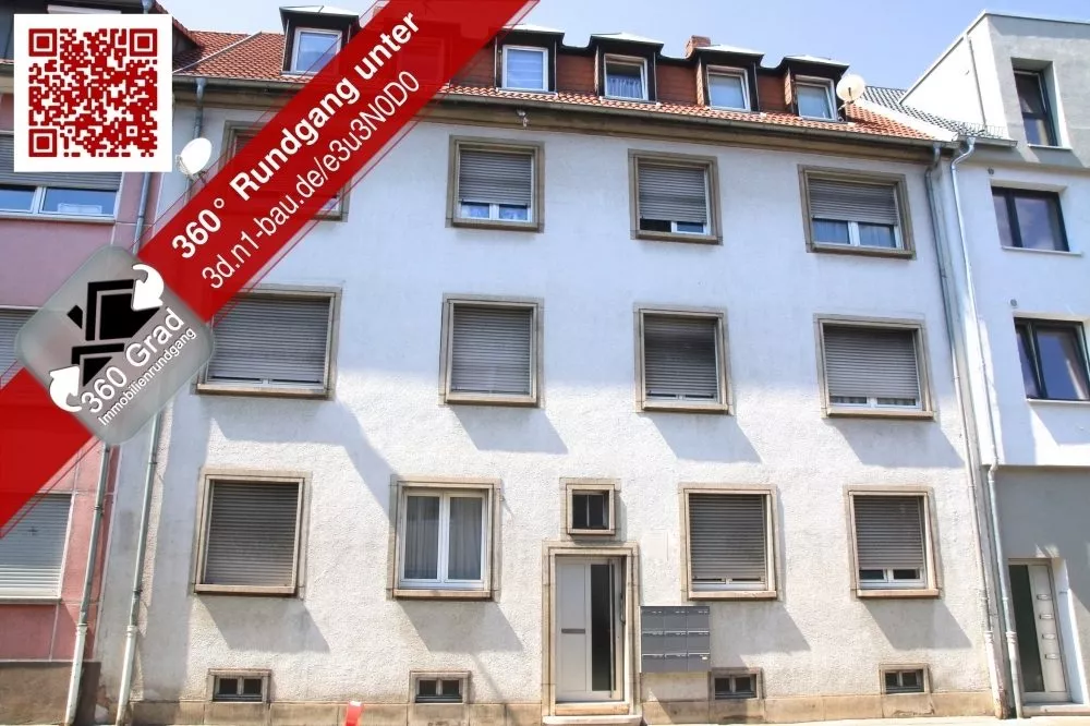 Immobilienangebot - Kaiserslautern - Alle - Nur ein Katzensprung zum K in Lautern - zentral gelegene 2-Zimmerwohnung in KL-Innenstadt