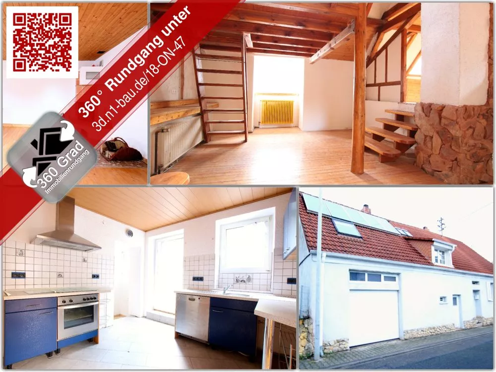 Immobilienangebot - Krickenbach - Alle - Großes Haus in gepflegtem Zustand zum kleinen Preis