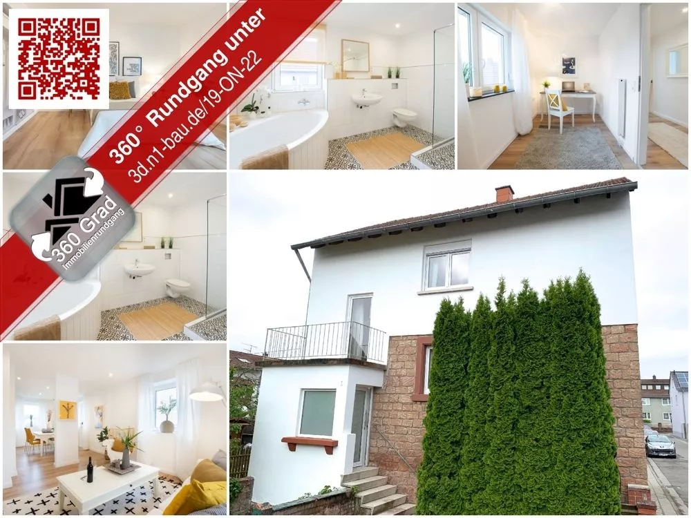 Immobilienangebot - Kaiserslautern / Siegelbach - Alle - Erstbezug nach Sanierung - tolles Einfamilienhaus mit Grundstück für die kleine Familie