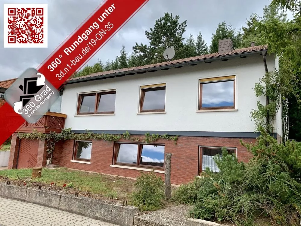Immobilienangebot - Imsbach - Alle - Einfamilienhaus mit Einliegerwohnung, Garage und großem Garten