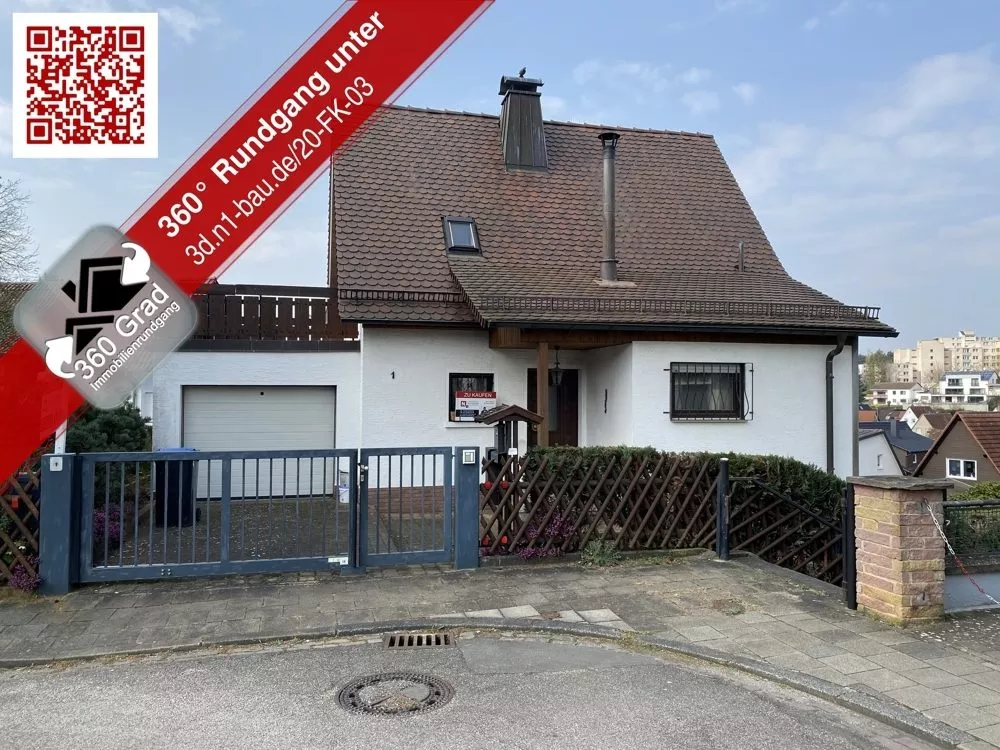 Immobilienangebot - Kaiserslautern / Lothringer Dell - Alle - Klein aber fein - Freistehendes Einfamilienhaus mit großzügigem Eigentumsgrundstück