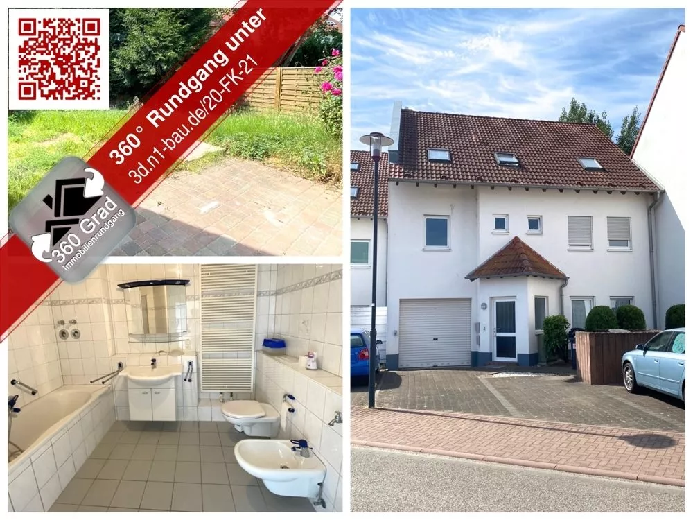 Immobilienangebot - Kirchheimbolanden - Alle - Mehr Reihenhaus als Eigentumswohnung - 3ZKB mit eigenem Garten in sehr beliebter Wohngegend Kibos