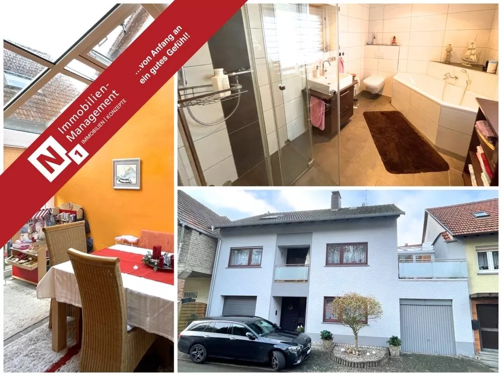 Immobilienangebot - Eßweiler - Alle - Keine Lust auf Gartenarbeit? Sehr gepflegtes Einfamilienhaus mit Wintergarten auf kleinem Grundstück