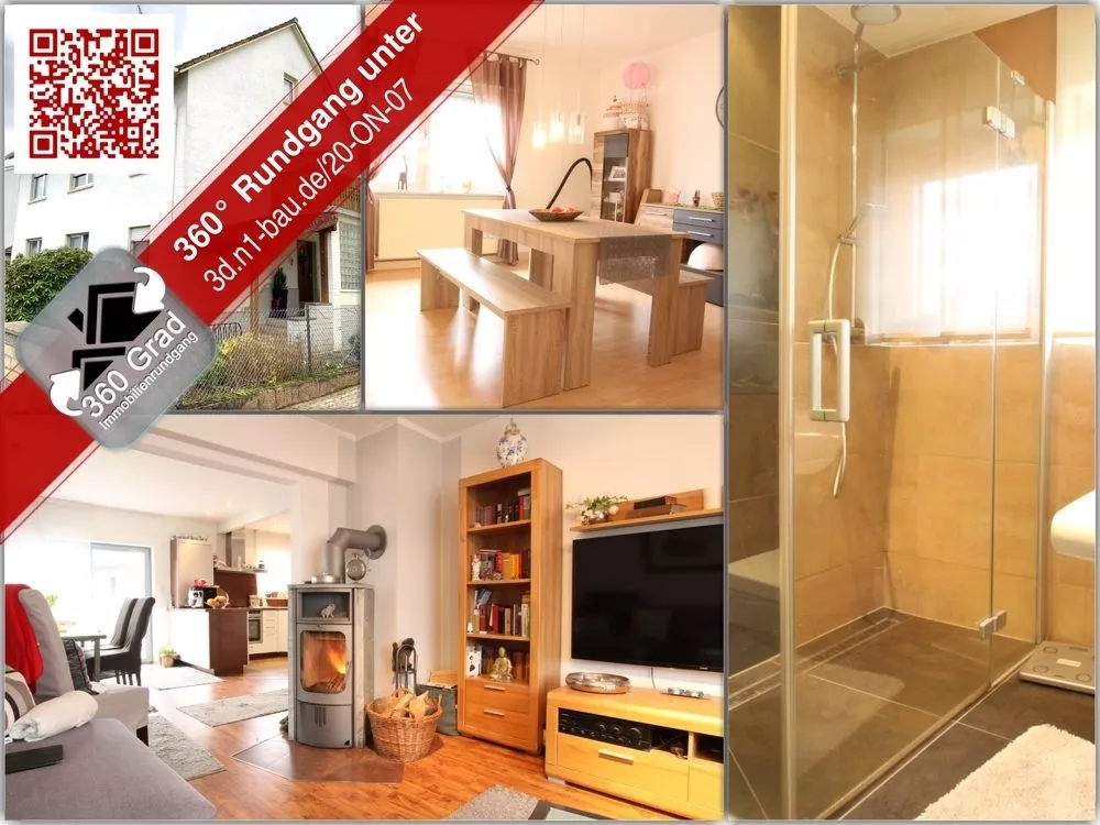 Immobilienangebot - Ramstein-Miesenbach - Alle - Gepflegtes Zweifamilienhaus mit 3 Garagen in ruhiger Seitenstraße