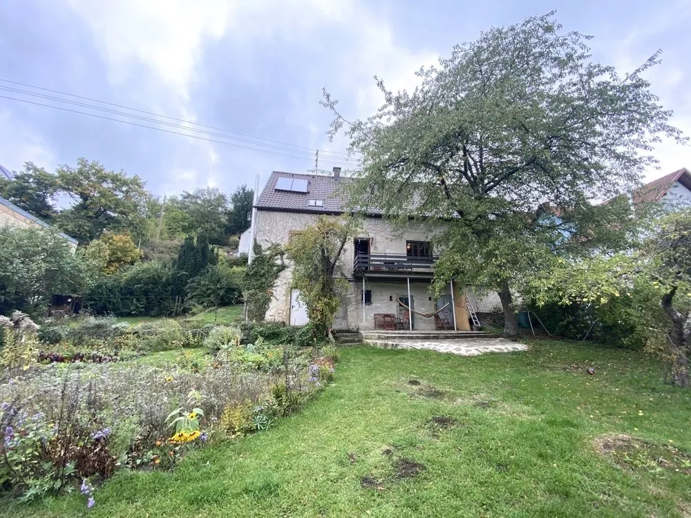Immobilienangebot - Niederkirchen - Alle - Baubiologisch saniert - Ehemaliges Bauernhaus mit Scheune, großem Garten sowie viel Ausbaupotential
