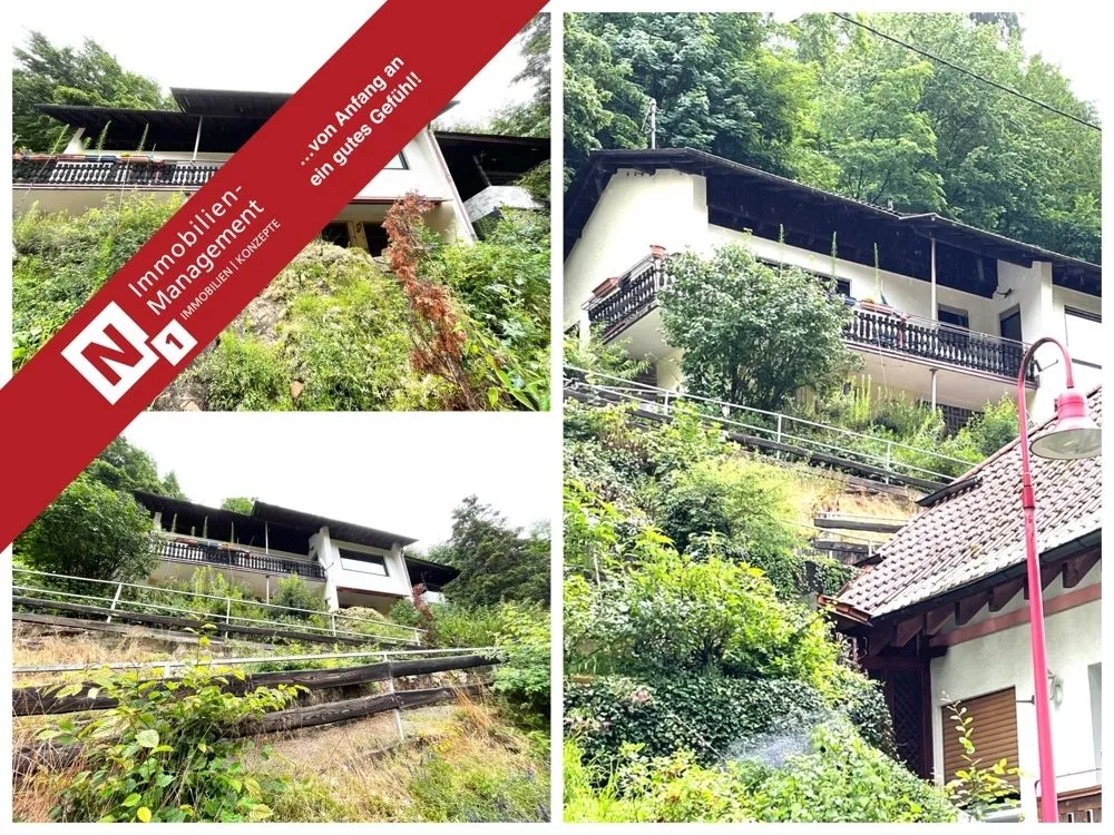 Immobilienangebot - Frankenstein - Alle - 360°-Rundgang, unser Service für Sie - Sanierungsbedürftiges Einfamilienhaus mit schönem Fernblick
