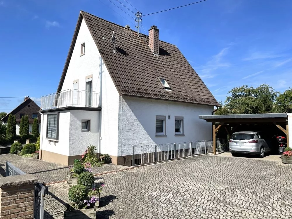 Immobilienangebot - Heiligenmoschel - Alle - 360°-Rundgang, unser Service für Sie - Bezahlbares Einfamilienhaus mit Carport