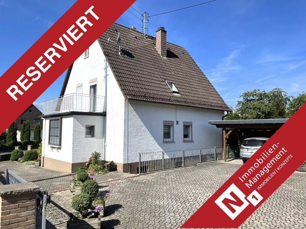 Immobilienangebot - Heiligenmoschel - Alle - 360°-Rundgang, unser Service für Sie - Bezahlbares Einfamilienhaus mit Carport