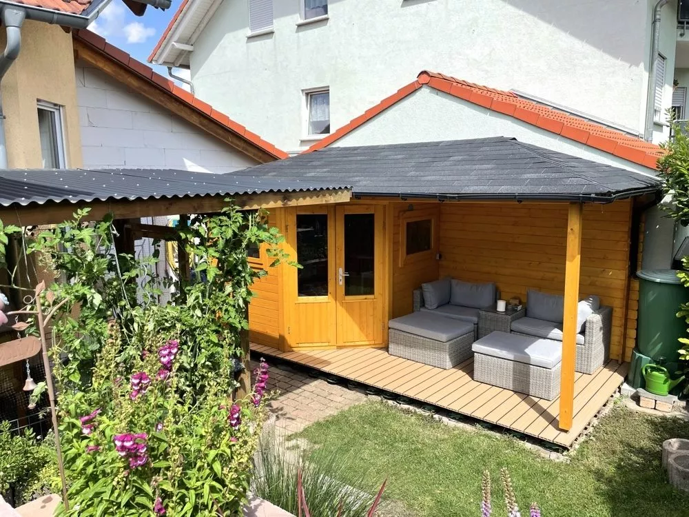 Immobilienangebot - Gau-Odernheim - Alle - 360°-Rundgang, unser Service für Sie - Moderne Doppelhaushälfte mit Garage in guter Wohngegend