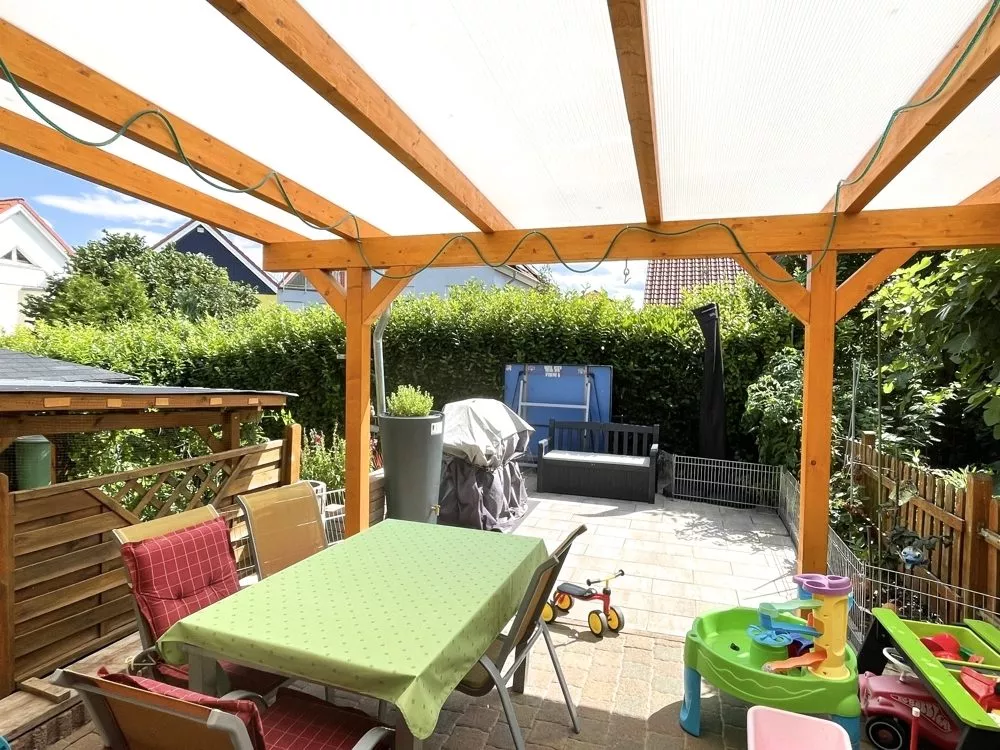 Immobilienangebot - Gau-Odernheim - Alle - 360°-Rundgang, unser Service für Sie - Moderne Doppelhaushälfte mit Garage in guter Wohngegend