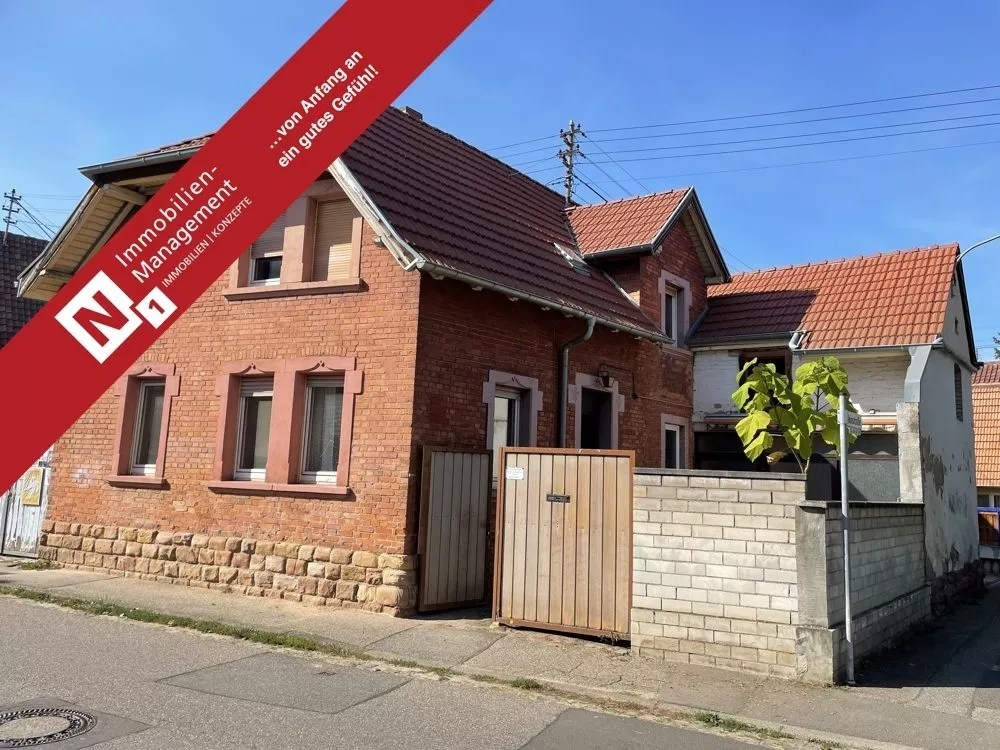 Immobilienangebot - Siebeldingen - Alle - Unser Service für Sie, 360°-Rundgang zur virtuellen Besichtigung - Sanierungsbedürtiges Haus mit Hof