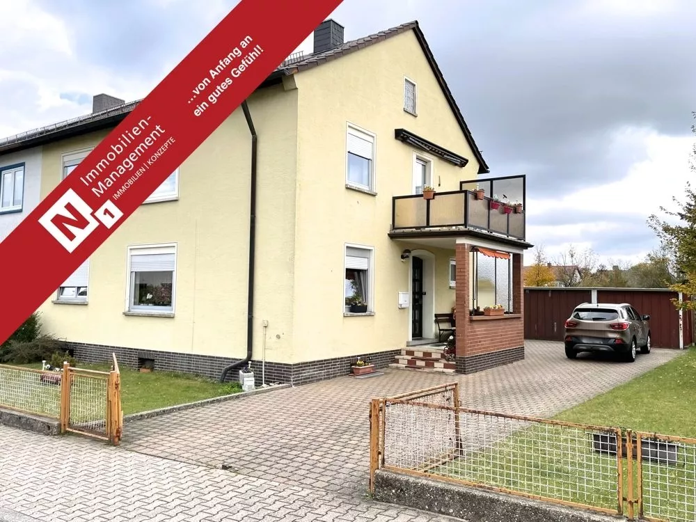 Immobilienangebot - Enkenbach-Alsenborn - Alle - 360°-Rundgang, unser Service für Sie - Renovierungsbedürftige Doppelhaushälfte mit XXL-Grundstück