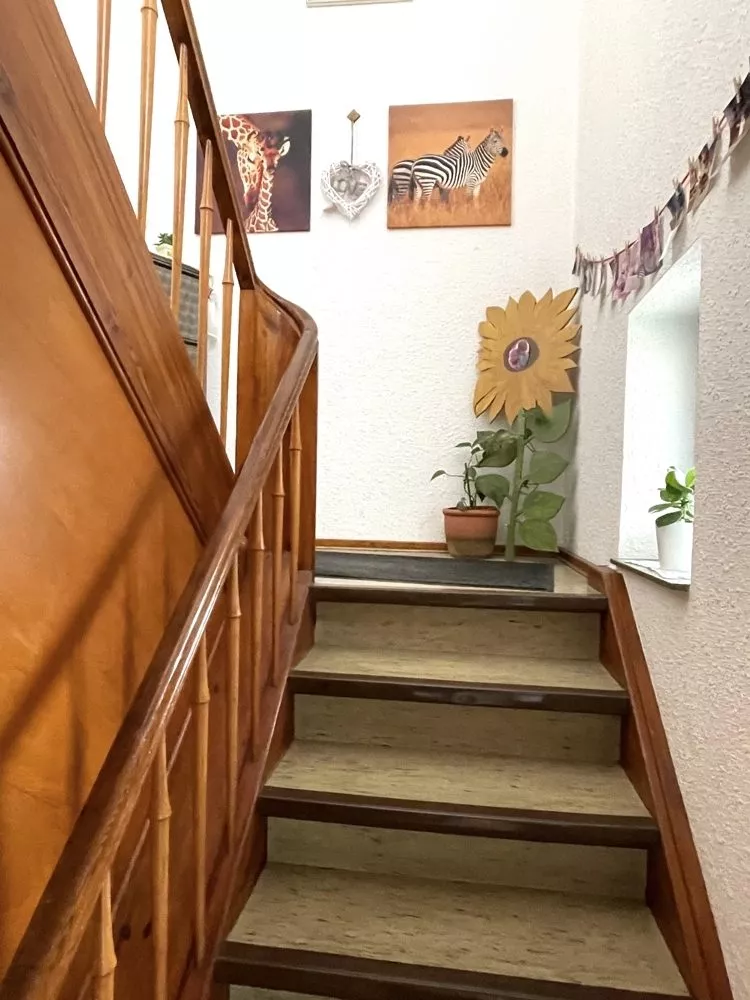 Immobilienangebot - Enkenbach-Alsenborn - Alle - 360°-Rundgang, unser Service für Sie - Renovierungsbedürftige Doppelhaushälfte mit XXL-Grundstück