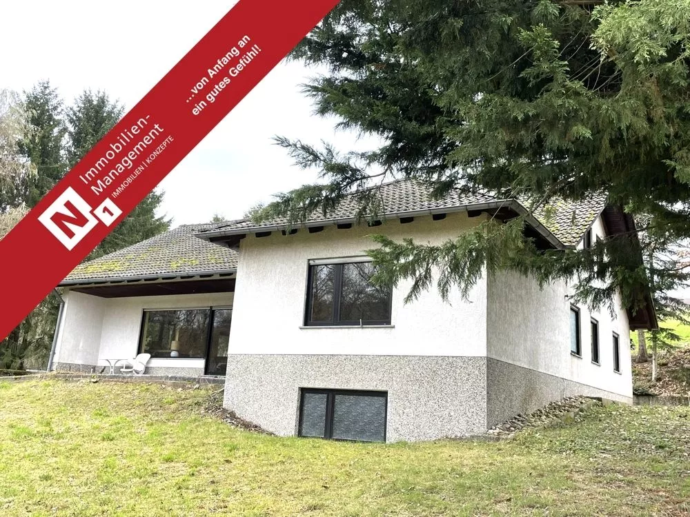 Immobilienangebot - Eßweiler - Alle - 360°-Rundgang, unser Service für Sie - Bungalow mit 2 Hektar Land