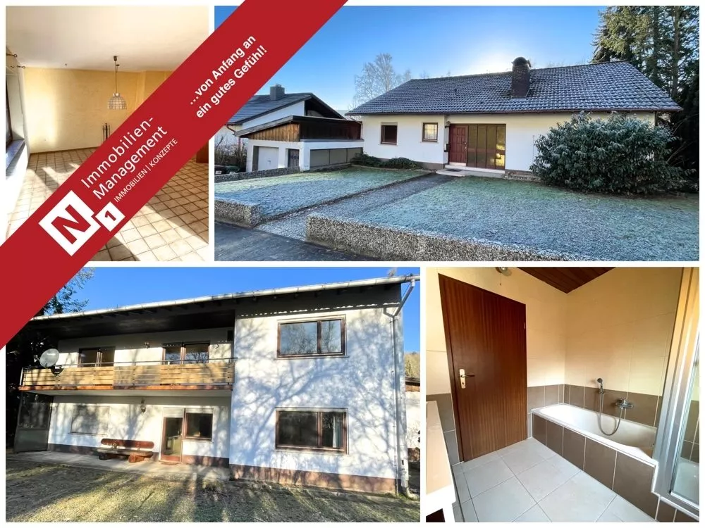 Immobilienangebot - Rockenhausen - Alle - 360°-Rundgang, unser Service für Sie - Bungalow mit Einliegerwohnung und sehr großem Grundstück