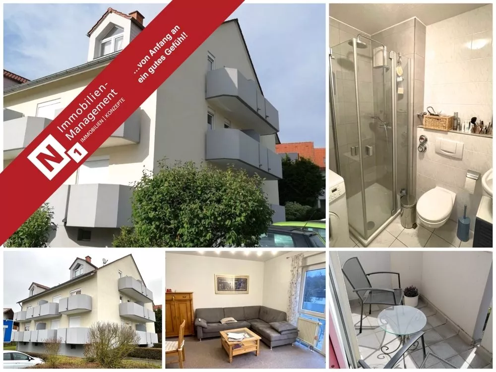 Immobilienangebot - Sembach - Alle - 360°-Rundgang, unser Service für Sie - 2-Zimmerwohnung mit schönem Schnitt in kleiner Wohneinheit