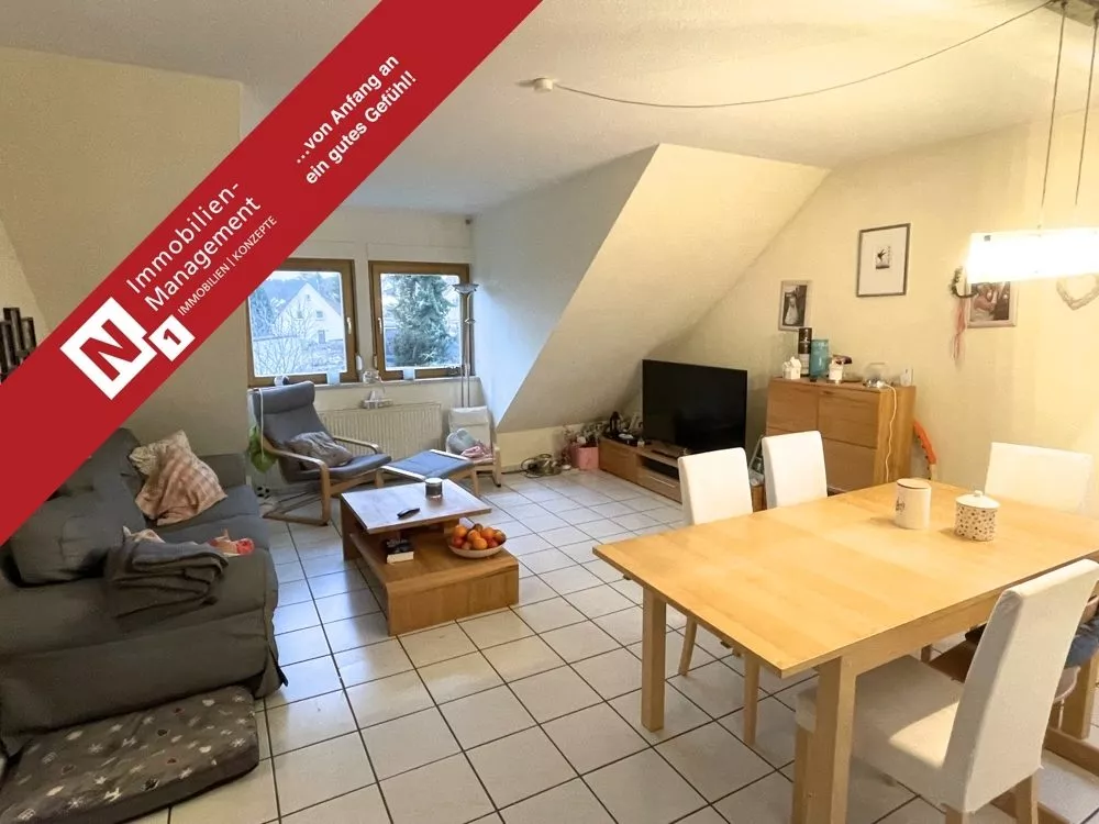 Immobilienangebot - Mehlingen - Alle - 360°-Rundgang, unser Service für Sie - Maisonettewohnung mit Balkon in schöner Wohnanlage