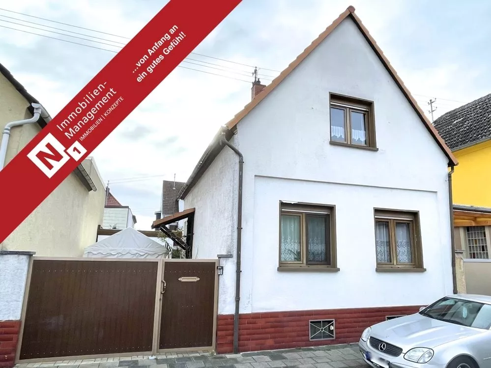 Immobilienangebot - Ludwigshafen am Rhein / Oppau - Alle - 360°-Rundgang, unser Service Für Sie - Gepflegtes Einfamilienhaus mit Garten und Garage