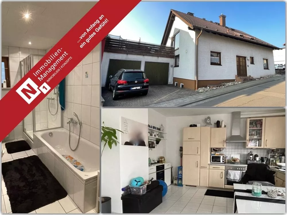 Immobilienangebot - Katzweiler - Alle - 360°-Rundgang, unser Service für Sie - Voll vermietetes 3-Familienhaus mit Doppelgarage