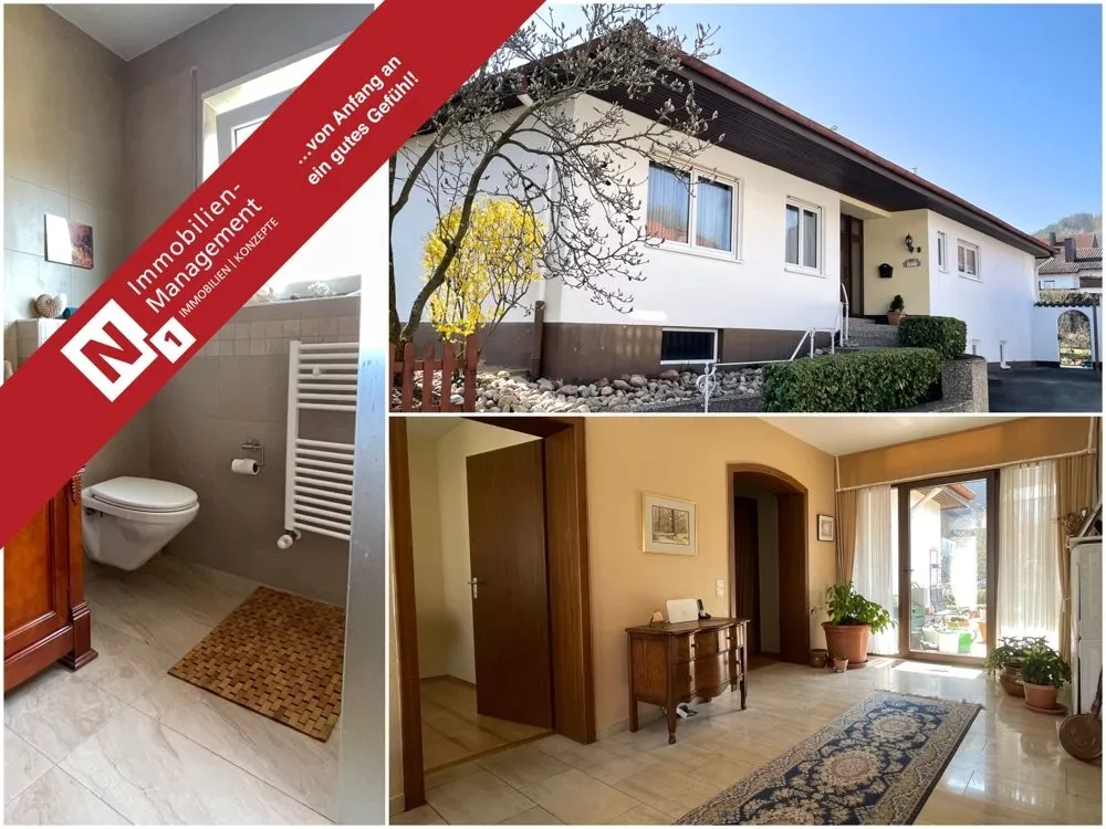 Immobilienangebot - Kindsbach - Alle - 360°-Rundgang, unser Service für Sie - Bungalow mit Einliegerwohnung auf weitläufigem Grundstück