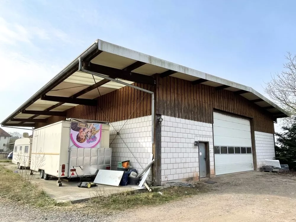 Immobilienangebot - Enkenbach-Alsenborn - Alle - 360°-Rundgang, unser Service für Sie - Vielfältig nutzbare Lagerhalle