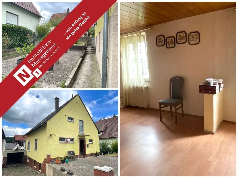 Immobilienangebot - Hochspeyer - Alle - 360°-Rundgang, unser Service für Sie - Sanierungsbedürftiges Einfamilienhaus mit Garage