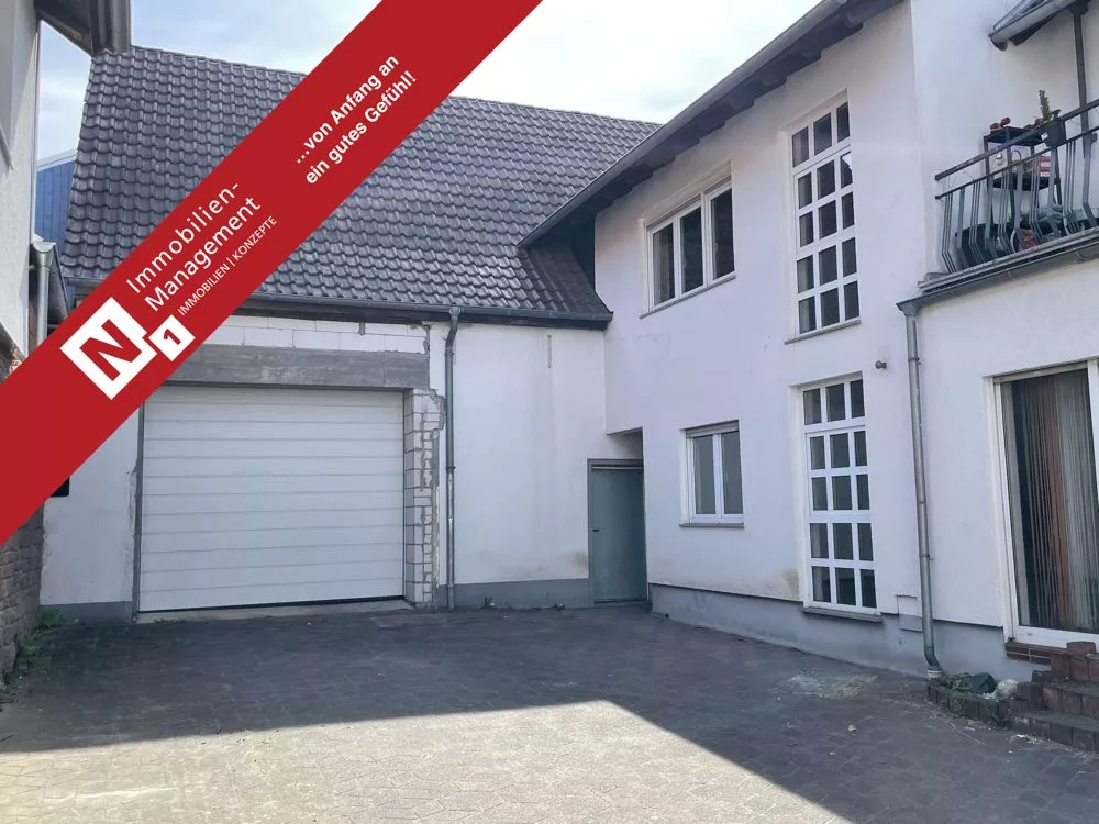 Immobilienangebot - Mehlingen - Alle - Sehr interessante Kapitalanlage - 2-3 Familienhaus mit Lagerhalle und sehr großem Grundstück