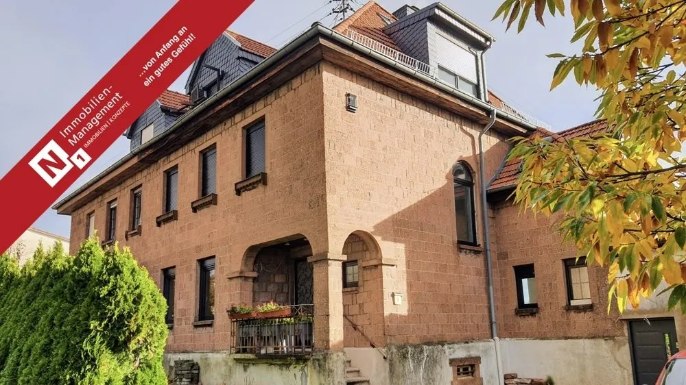 Immobilienangebot - Bexbach / Frankenholz - Alle - Reserviert: Ensemble als 3-Familienhaus mit weiterer Einheit im Nebengebäude