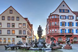 Der Kaiserbrunnen in Kaiserslautern
