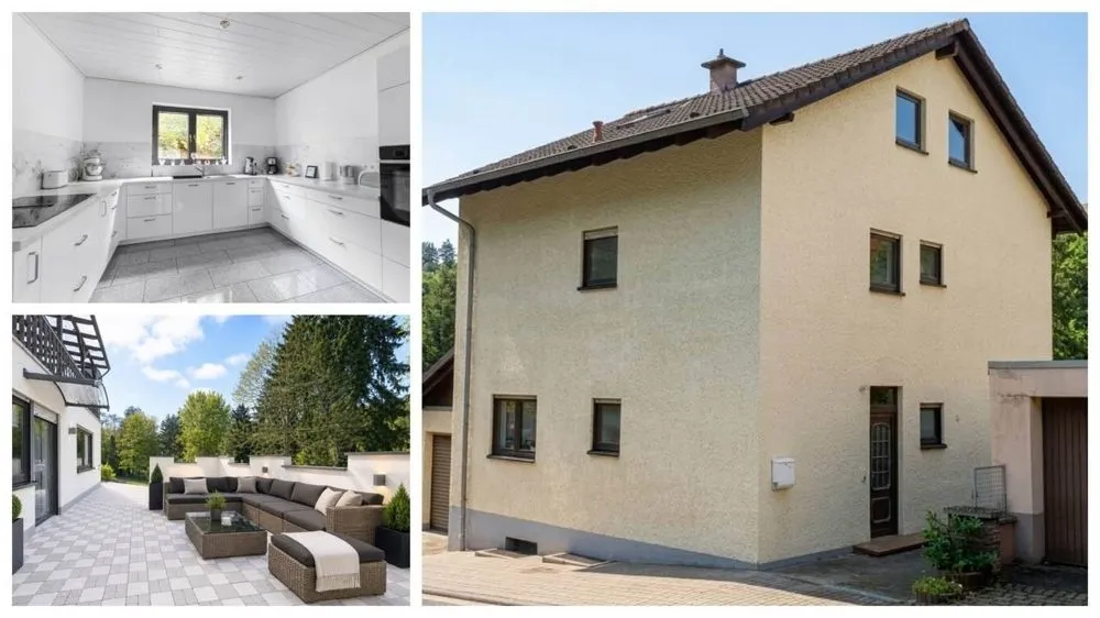 Immobilienangebot - Kaiserslautern / Morlautern - Alle - Großes Ein- bis Zweifamilienhaus mit Balkon, Terrasse und Garage