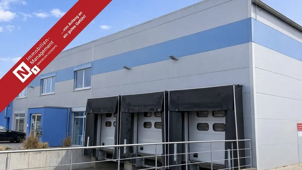 Immobilienangebot - Kaiserslautern - Alle - Moderne Gewerbehalle mit Bürobereich und Nebengebäude im Industriegebiet IG-Nord