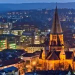 Kaiserslautern bei Nacht