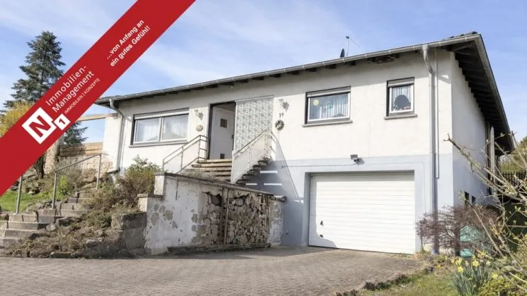 Immobilienangebot - Jettenbach - Alle - Walmdachbungalow mit XXL-Grundstück