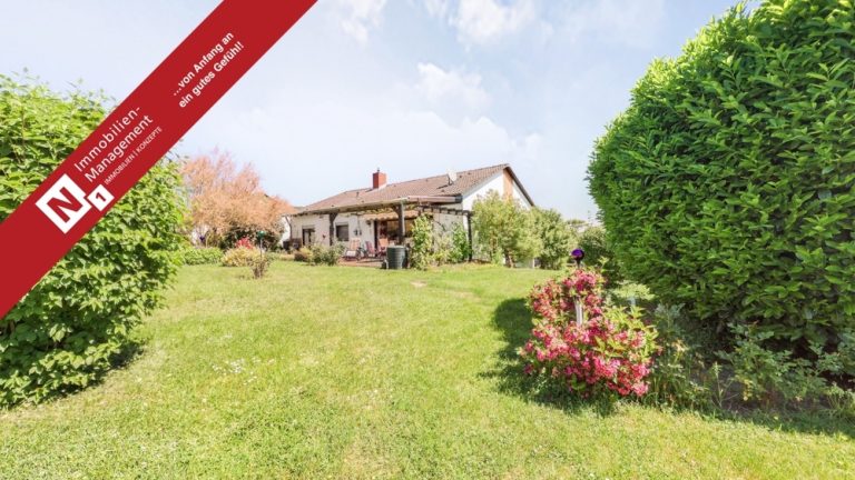 Immobilienangebot - Rothselberg - Alle - Reserviert - Einfamilienhaus im Bungalowstil mit Garage und tollem Garten