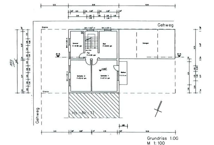 Immobilienangebot - Kaiserslautern - Alle - Großes Einfamilienhaus mit 2 Garagen auf dem Kotten