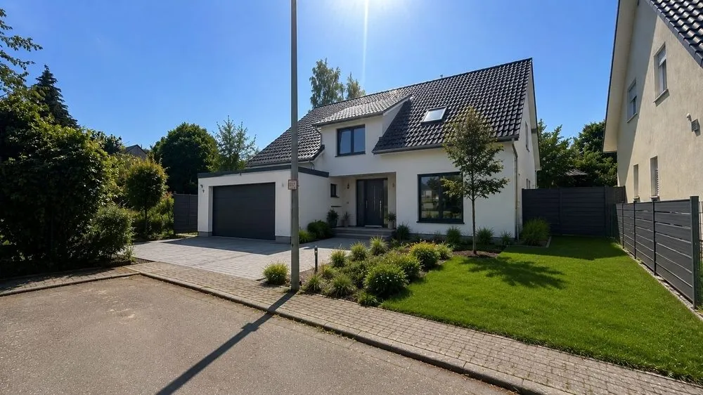 Immobilienangebot - Mehlingen - Bauplätze - Nahezu ebenerdiger Bauplatz für Ein- oder Doppelhaus in Premiumlage