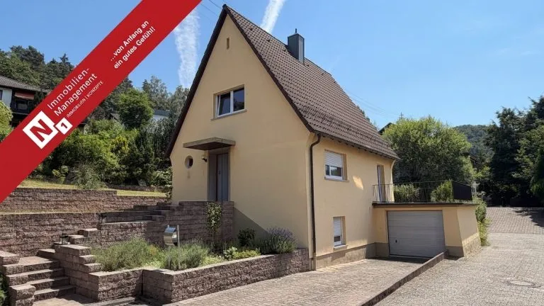 Immobilienangebot - Kaiserslautern / Mölschbach - Alle - Ruhe und Erholung pur - Kleines, aber topgepflegtes Einfamilienhaus mit großem Garten und Garage