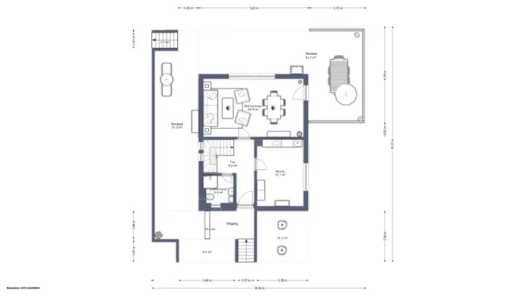 Immobilienangebot - Kaiserslautern / Mölschbach - Alle - Ruhe und Erholung pur - Kleines, aber topgepflegtes Einfamilienhaus mit großem Garten und Garage
