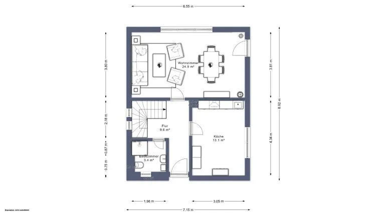 Immobilienangebot - Kaiserslautern / Mölschbach - Alle - Ruhe und Erholung pur - Kleines, aber topgepflegtes Einfamilienhaus mit großem Garten und Garage