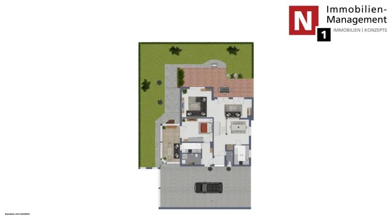 Immobilienangebot - Wartenberg-Rohrbach - Alle - Split-Level-Architektenhaus mit Einliegerwohnung und uneinsehbarem Garten