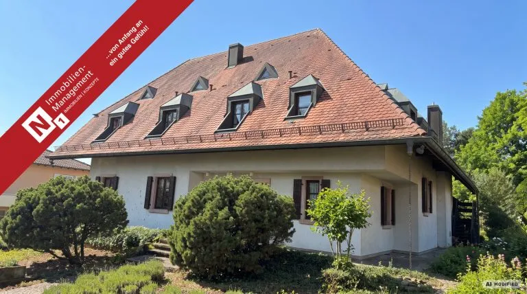 Immobilienangebot - Kaiserslautern - Alle - Äußerst repräsentatives Anwesen in der besten Wohnlage Kaiserslauterns - Zugang nur für Anwohner