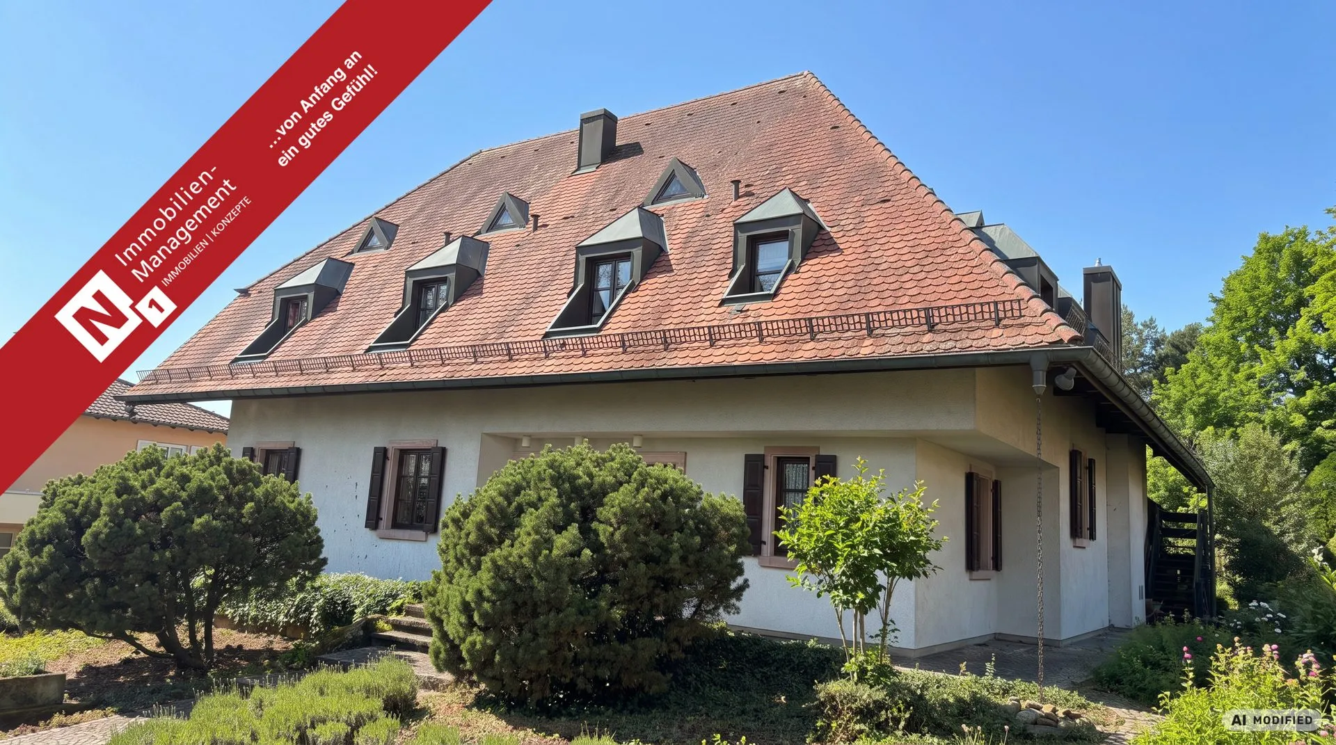 Immobilienangebot - Kaiserslautern - Alle - Äußerst repräsentatives Anwesen in der besten Wohnlage Kaiserslauterns - Zugang nur für Anwohner