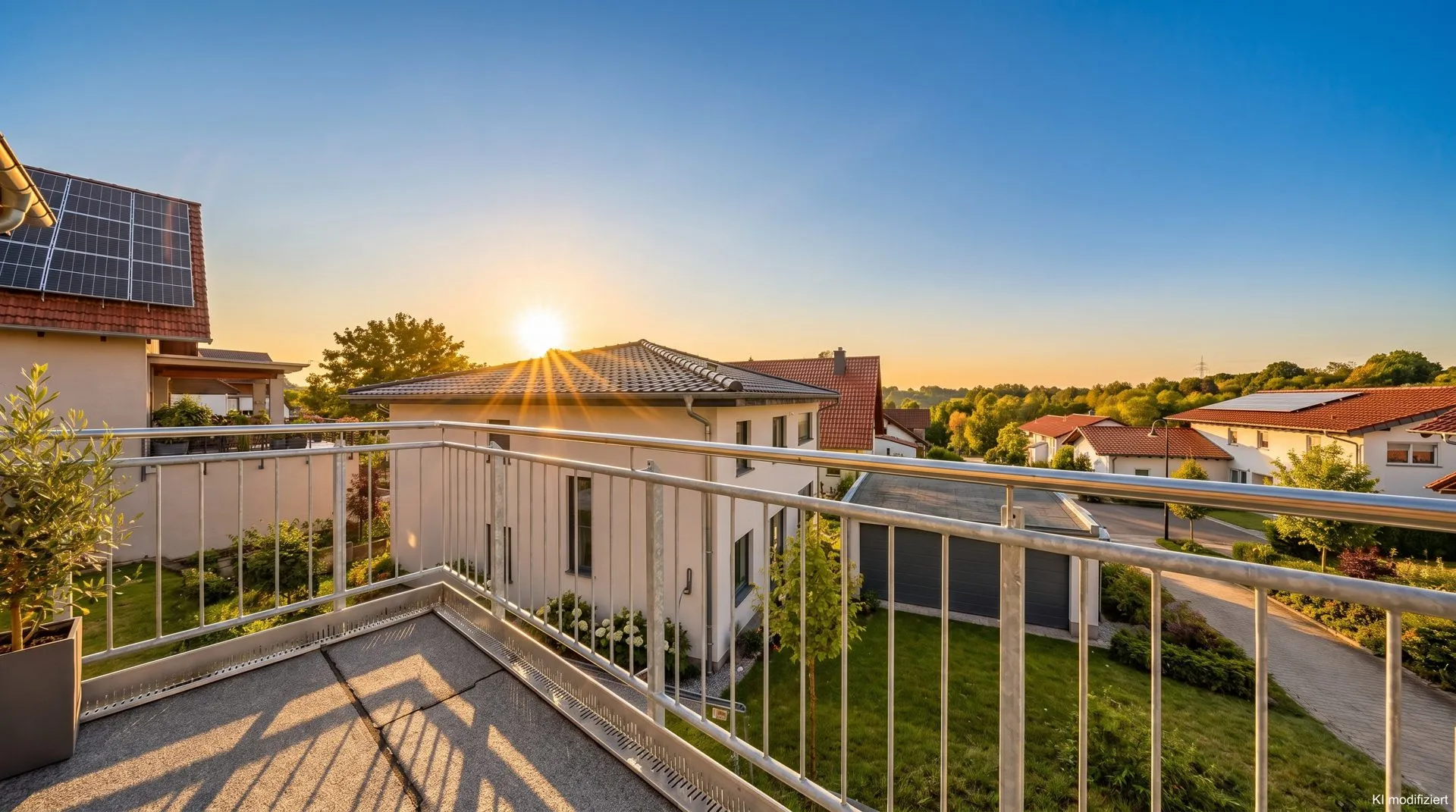 Immobilienangebot - Geiselberg - Alle - Energieeffizienzklasse A+ - Erstbezug - Stadthaus mit Balkon, Terrasse und Doppelgarage