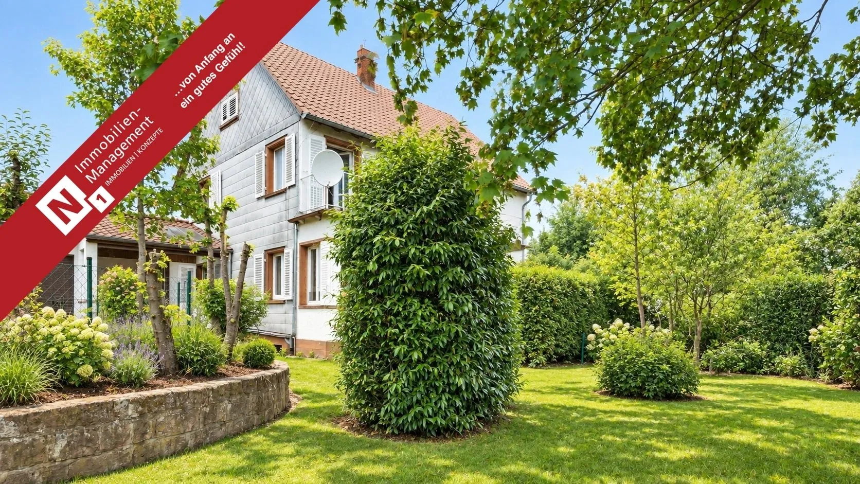 Immobilienangebot - Mehlingen - Alle - Repräsentatives Einfamilienhaus mit 2 Garagen und großzügigem Grundstück