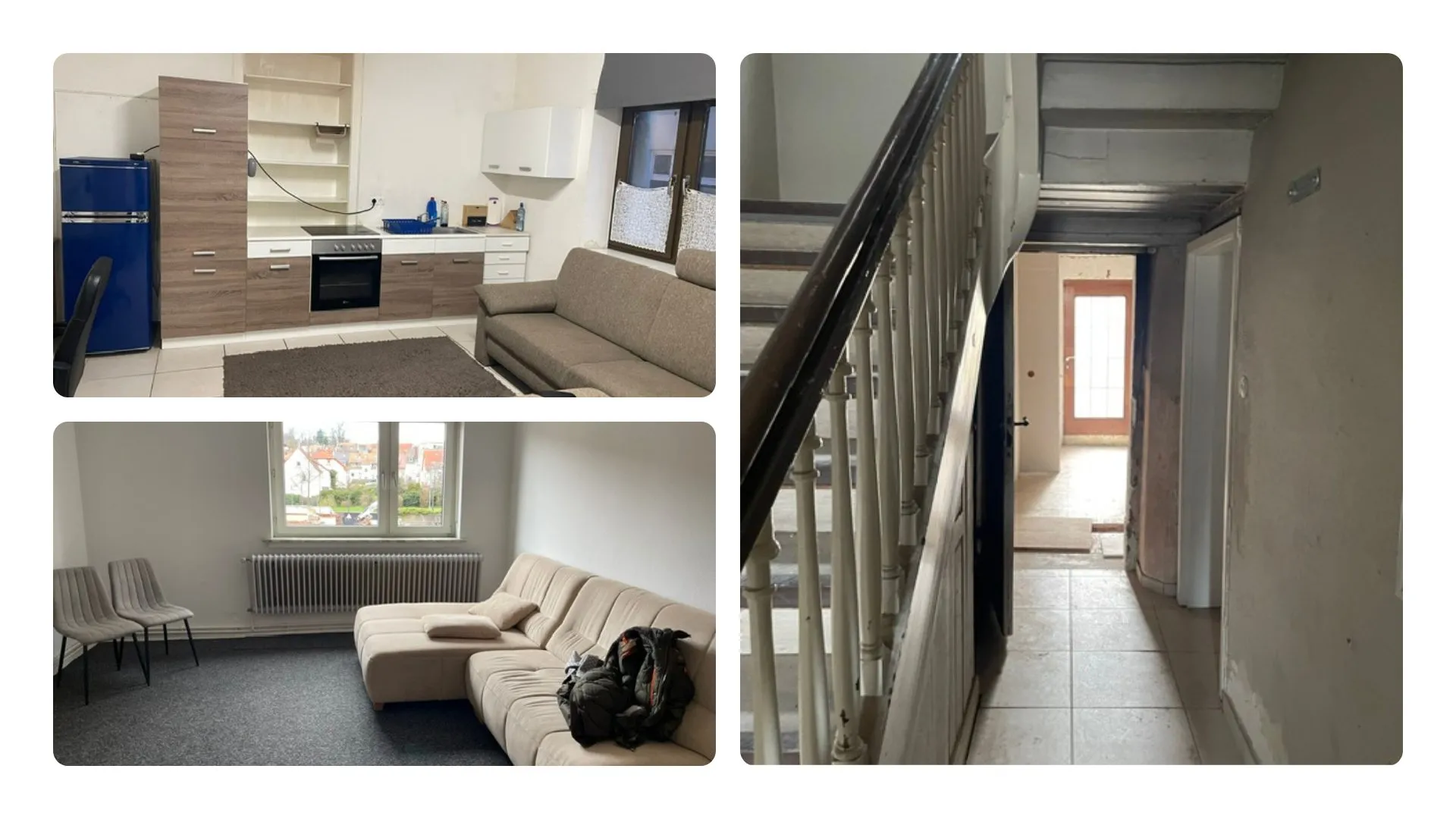 Immobilienangebot - Kaiserslautern - Alle - Seltene Altstadtgelegenheit: 3‑Familienhaus mit genehmigtem Neubaukonzept für 7 Wohneinheiten