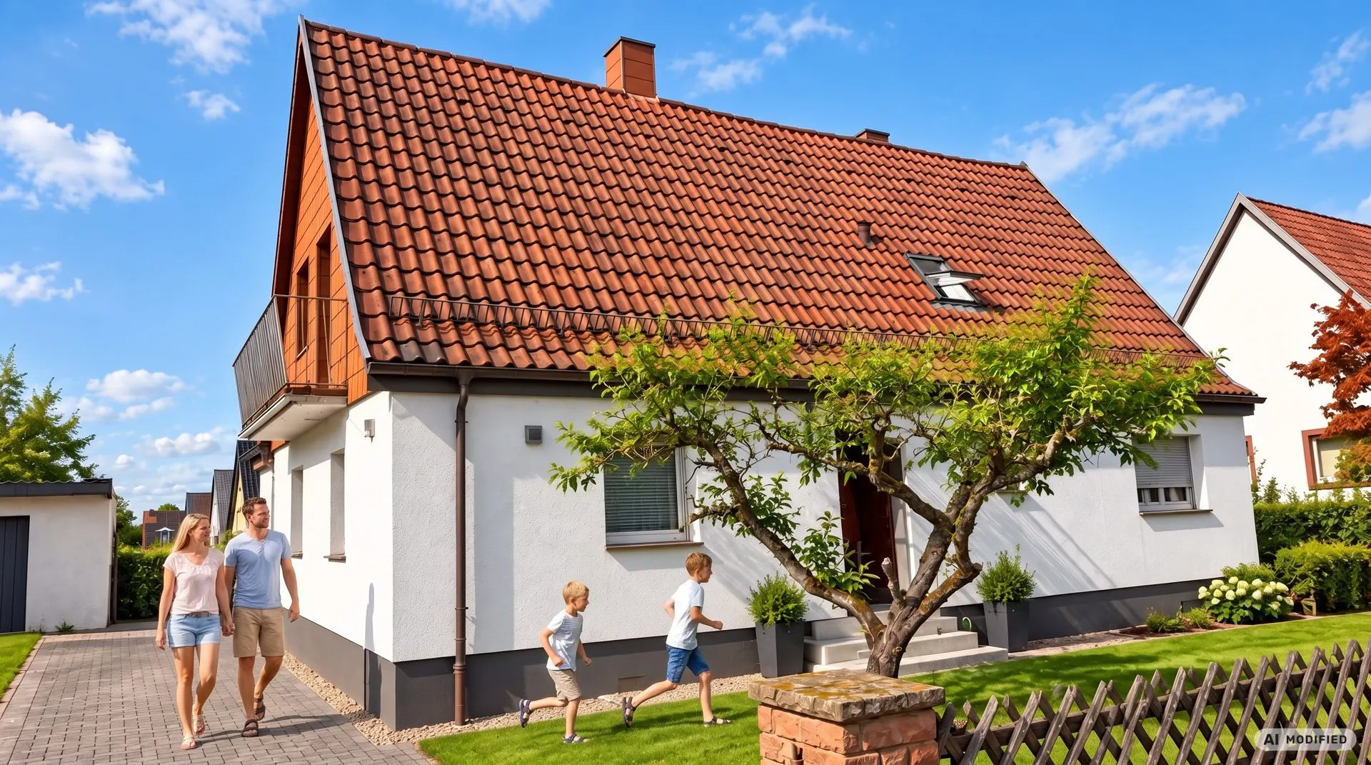 Immobilienangebot - Kaiserslautern - Alle - PROVISIONSFREI FÜR DEN KÄUFER - Freistehendes Einfamilienhaus mit Garage und Eigentumsgrundstück