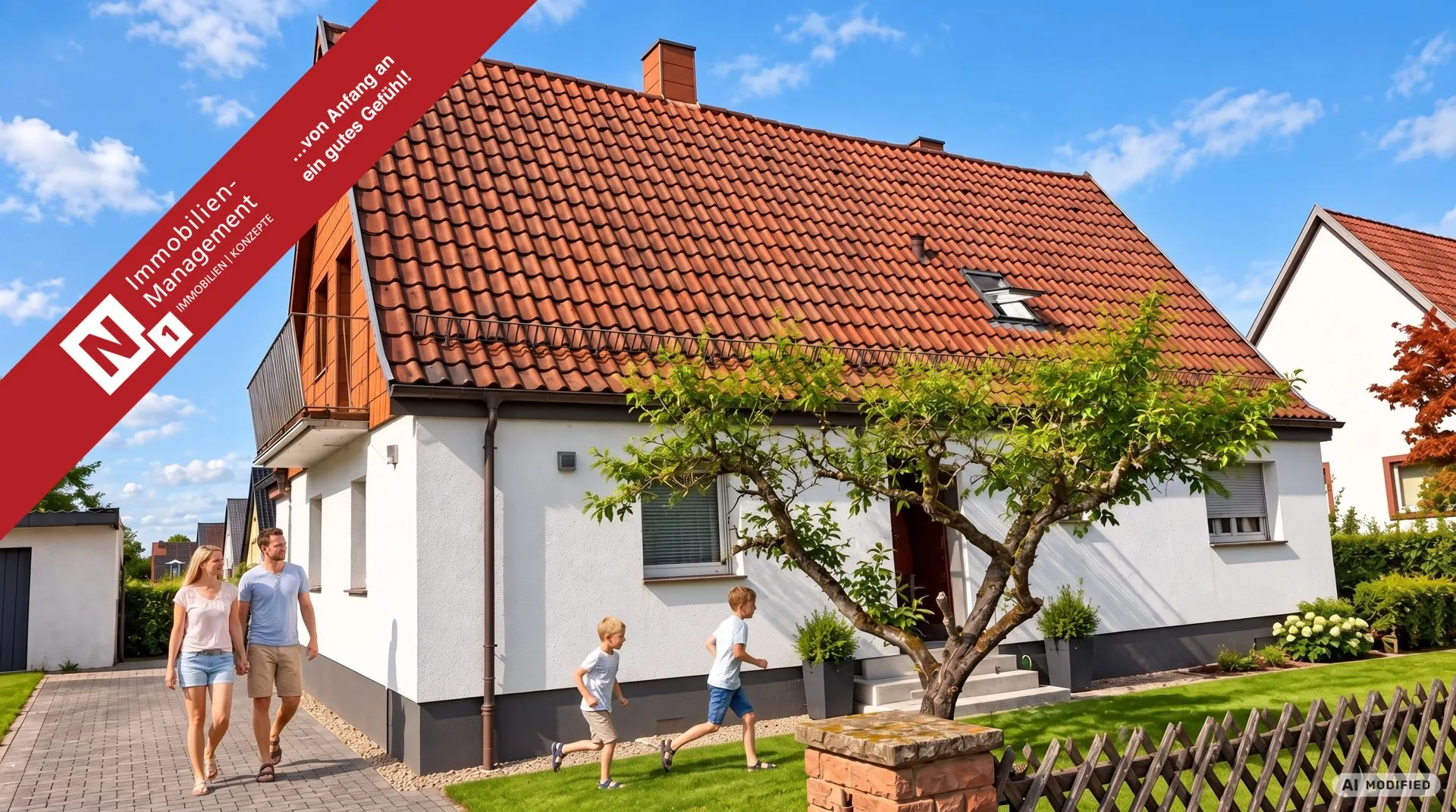Immobilienangebot - Kaiserslautern - Alle - PROVISIONSFREI FÜR DEN KÄUFER - Freistehendes Einfamilienhaus mit Garage und Eigentumsgrundstück