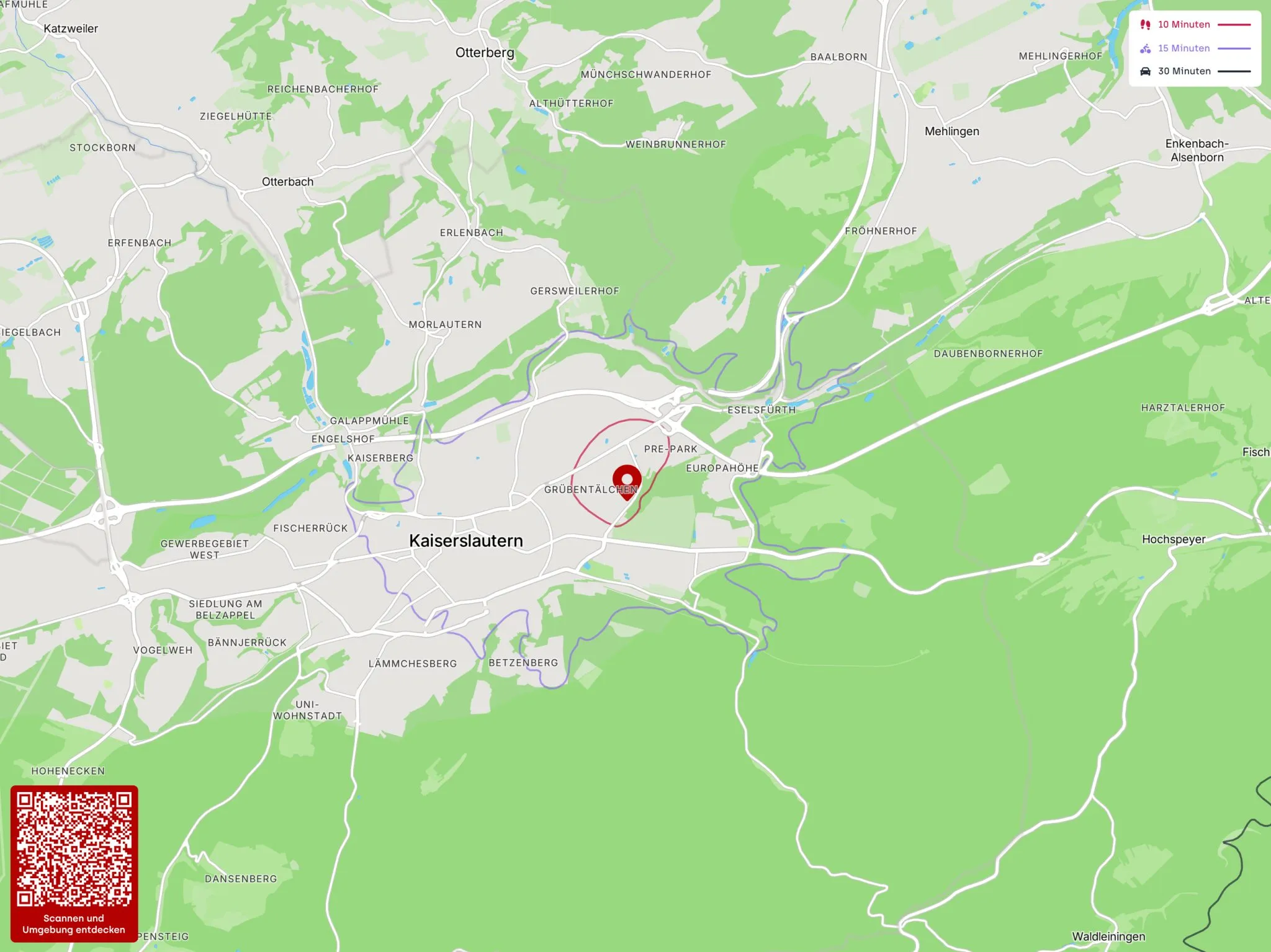 Immobilienangebot - Kaiserslautern - Alle - PROVISIONSFREI FÜR DEN KÄUFER - Freistehendes Einfamilienhaus mit Garage und Eigentumsgrundstück