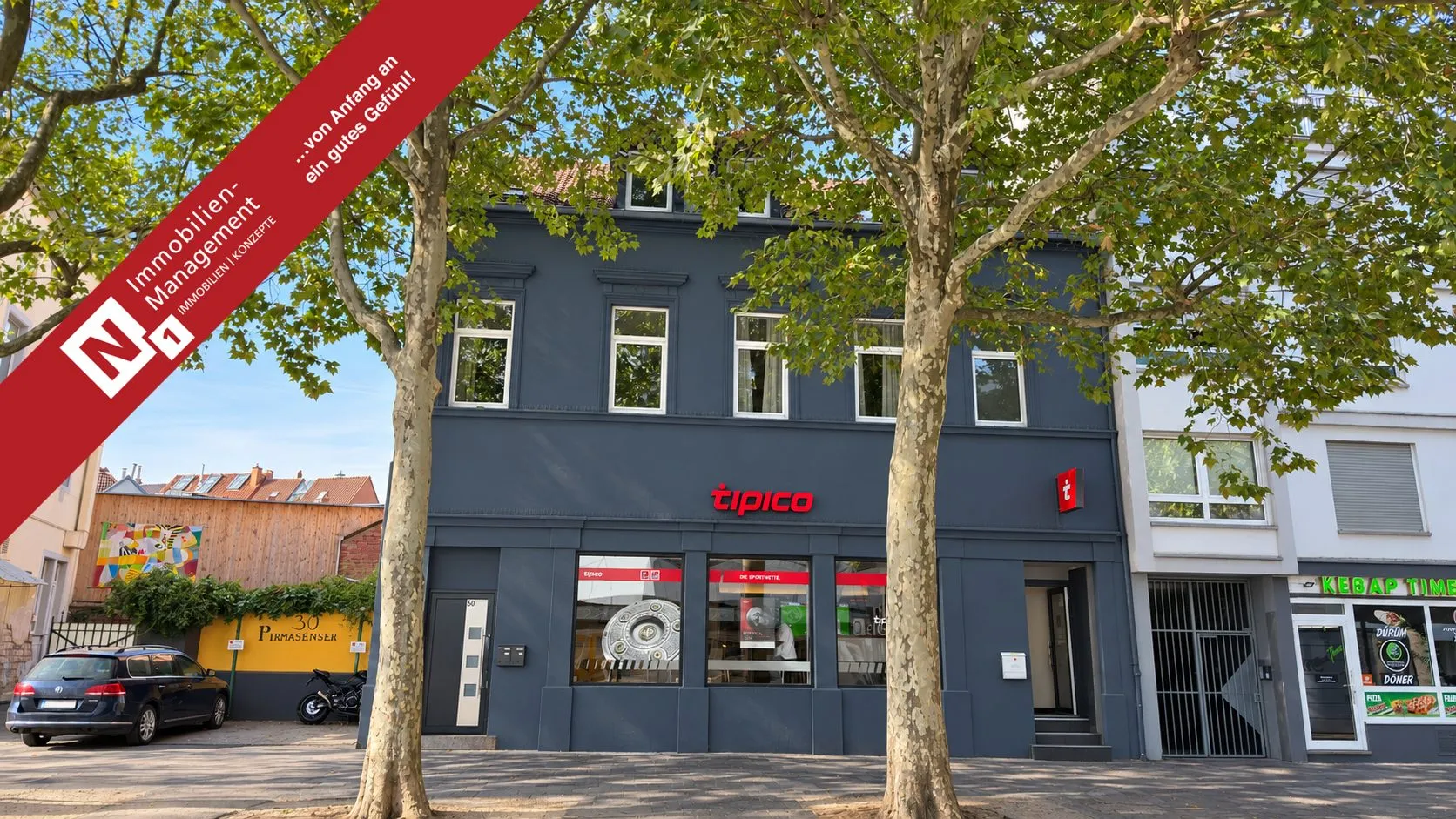 Immobilienangebot - Kaiserslautern - Alle - Attraktive vollvermietete Gewerbe- und Wohnimmobilie