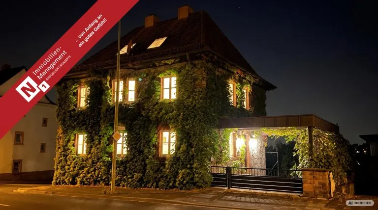 Immobilienangebot - Kaiserslautern - Alle - Charmantes Stadthaus mit  Terrasse, Balkon, zwei Garagen und 505m² großem Eigentumsgrundstück